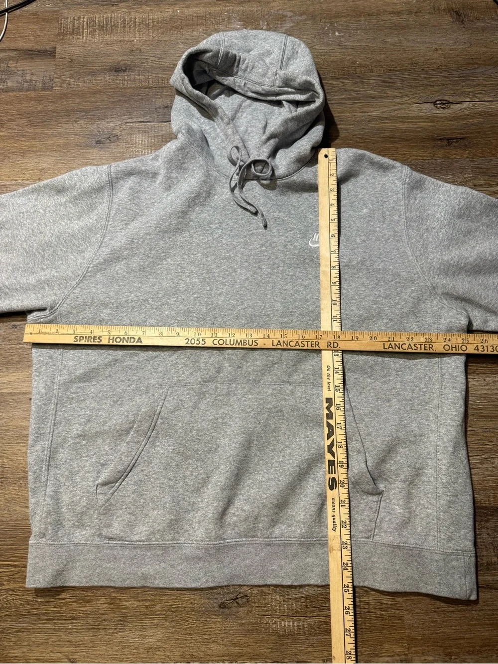 Nike Gray Heather Pullover Hoodie